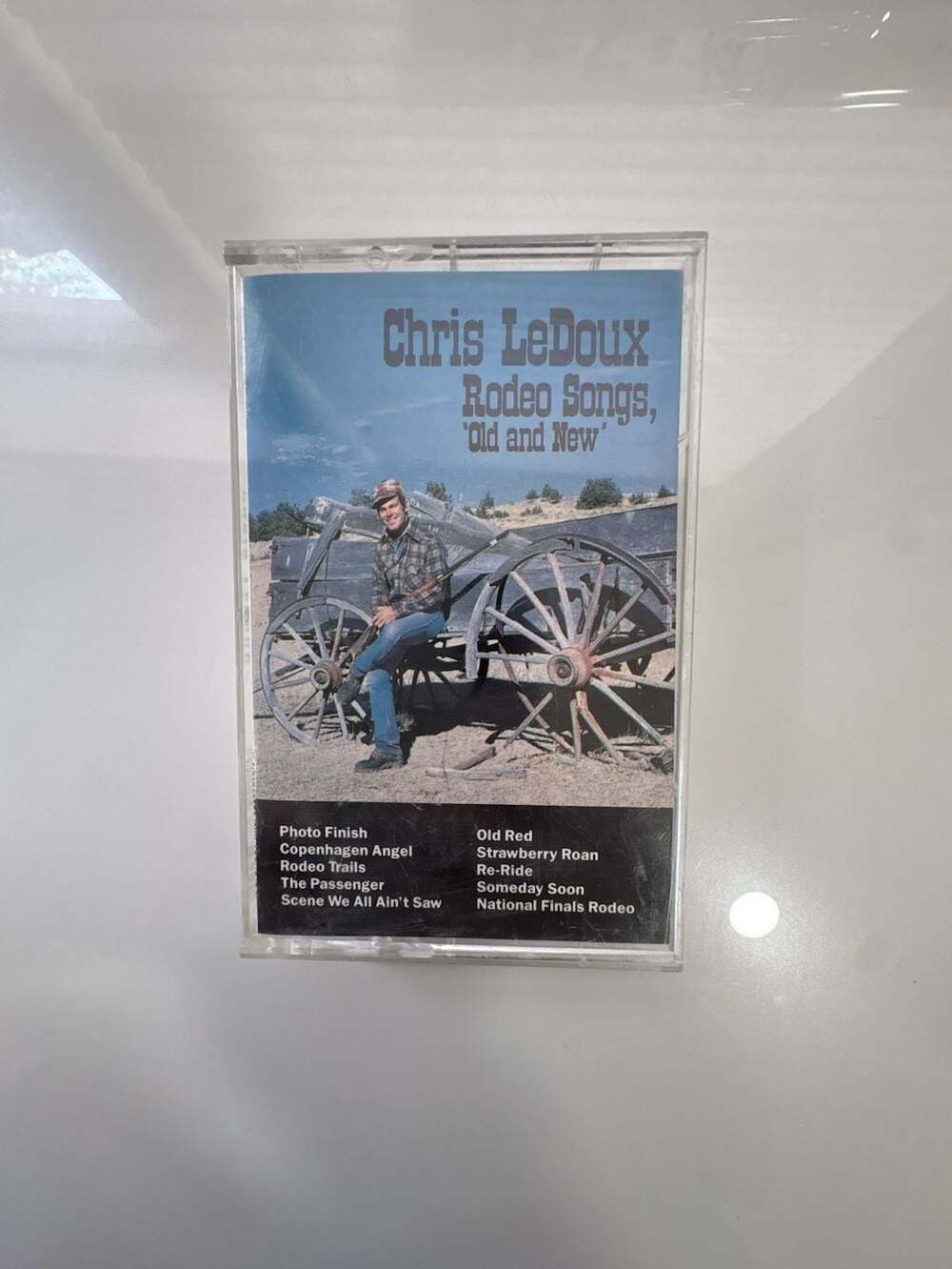 Chris LeDoux Rodeo Songs, Old and New Cassette Tape Capitol Nashville